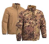 DEFCON 5 Giacca Reversibile VEGETATO Tan con Sacchetto di Compressione D5-20091 (VEGETATO/Tan, XL)