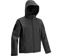 DEFCON 5 Giacca Tattica Softshell (Nero, m)
