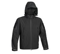 DEFCON 5 GIACCA TATTICA SOFTSHELL SCORPION CON CAPPUCCIO NERO D5-3431 B