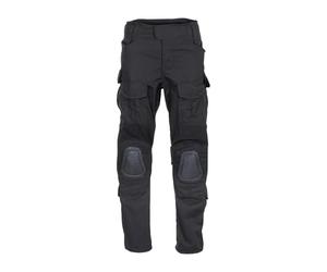 Defcon 5 Gladio Pantalone tattico 3227 con Ginocchiere (Nero)
