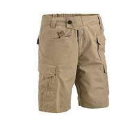 Defcon 5 Pantaloncini, Advanced Tactical Short Pant, Coyote Tan, Pantaloni Corti Tattici in Rip Stop, D5-3438 CT (Large)