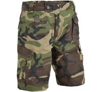 DEFCON 5 Pantaloni Tattici Corti (Woodland) - XXL, Woodland