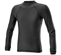 DEFCON 5 T-SHIRT LONG SLEEVES LYCRA MESH NERO D5-1789 B T SHIRT MANICA LUNGA