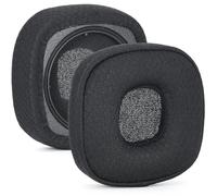 defean Cuscinetti auricolari di ricambio compatibili con cuffie Bluetooth Marshall Major III/IV/V ANC (non compatibili con Marshall Monitor Series), cuscinetti in schiuma ad alta densità con tessuto a