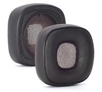 defean Cuscinetti auricolari di ricambio compatibili con cuffie Bluetooth Marshall Major III/IV/V ANC (non compatibili con monitor Marshall), cuscinetti in schiuma ad alta densità con pelle proteica