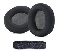 defean Cuscinetti auricolari di ricambio compatibili con SteelSeries Arctis 7/7+/7P/7P+/7X/7X+/9/9X/Pro/Prime Gaming Headset, cuscinetti traspiranti in memory foam (masse auricolari + fascia per la