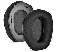defean Cuscinetti auricolari di ricambio in schiuma compatibili con cuffie wireless Sennheiser HDR RS165, RS165, RS175, RS185, RS195, RS195 RF, in tessuto traspirante