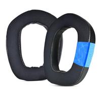 defean Cuscinetti di ricambio in gel refrigerante compatibili con cuffie wireless Logitech Zone Vibe 100/125, G435 Lightspeed, cuscinetti auricolari in schiuma con isolamento acustico confortevole