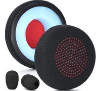 defean Kit di cuscinetti auricolari e microfono in schiuma di ricambio compatibili con cuffie wireless Logitech Zone 301/Zone 300/Zone 305 (tessuto a rete)