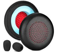 defean Kit di cuscinetti auricolari e microfono in schiuma di ricambio compatibili con cuffie wireless Logitech Zone 301/Zone 300/Zone 305 (pelle proteica)