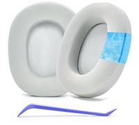 Defean XM6 - Cuscinetti auricolari di ricambio in gel refrigerante, compatibili con cuffie wireless Sony WH-1000XM6 (argento platino)