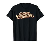 Defend Capitalism Economia di Mercato libertà Economica Maglietta