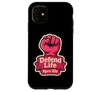 Defend Life Pro-life - Pugno sollevato da donna Custodia per iPhone 11