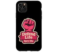 Defend Life Pro-life - Pugno sollevato da donna Custodia per iPhone 11 Pro Max