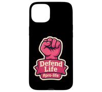 Defend Life Pro-life - Pugno sollevato da donna Custodia per iPhone 15 Plus