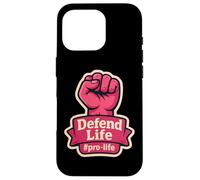 Defend Life Pro-life - Pugno sollevato da donna Custodia per iPhone 16 Pro