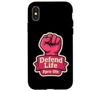 Defend Life Pro-life - Pugno sollevato da donna Custodia per iPhone X/XS