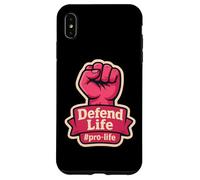 Defend Life Pro-life - Pugno sollevato da donna Custodia per iPhone XS Max