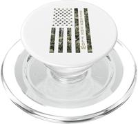 Defend the Flow American Flag Camouflage Patriotic USA PopSockets PopGrip per MagSafe