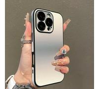 Defendcase Gradient Color Lens Film All Inclusive for Phone Case, Gradient Color All Inclusive Lens Film Case, Anti-Slip Sides,for Phone 12/13/14/15/16 Series (Gray,for12 Pro Max)