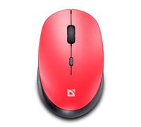 Defender Auris MB-027 - Mouse ottico wireless, 1600 DPI, sensore di precisione PixArt 3065 (rosso)