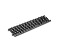 Adam hall elemento inferiore per ponte passacavi poliuretano nero numero canali