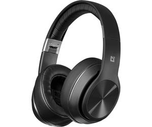 Defender® Cuffie Bluetooth Over Ear Wireless Cuffie con Microfono Wireless Headset per TV/PC/Cellulare e Viaggio/Lavoro (nero)