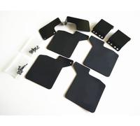 Defender D110 Mud Flaps Guards With Stainless Steel Holder Front + Rear (4) For 1/10 RC Car TRX/4 Traxxassss