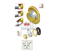 DEFENDER DISEC BDS68-25D1P PER SERRATURE ATRA INTERASSE mm.31 OTTONE