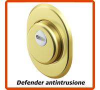 Defender Disec serratura porta esterna per cilindro europeo da applicare FE1495