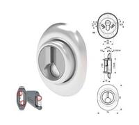 Defender Magnetico ad Altezza Fissa Cromato Satinato 72 MMX90 Cod 496001
