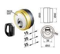 Defender Magnetico Mag Monolito Antiacido MR500 Ottonato Lucido Cod 482509
