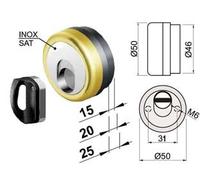 Defender Magnetico Mag Monolito Antiacido MR503 Ottonato Lucido Cod 478434