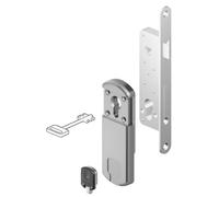 defender magnetico MG310 per serrature con cilindro cromo satinato