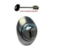 Defender Magnetico Mottura® DF43 Per Doppia Mappa colore cromo satinato n°3 chi