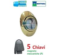 Defender Magnetico Mottura® DF471P Reg.a Molla ORO 5 chiavi Magneto Meccaniche r