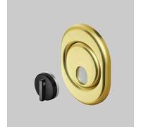 DEFENDER MAGNETICO MRM39 DISEC mm 25h Ottone lucido Serrature Applicare