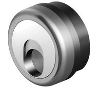 DEFENDER MAGNETICO MRM500 DISEC - INOX CROMO SATINATO F.SAG I.MM 38 D.MM 50 H.MM 15-1 pezzo 93