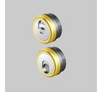 Defender magnetico mrm500 disec inox ottone lucido f.sag i.mm 38 d.mm 50 h.mm 15