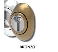 DEFENDER MAGNETICO PER DOPPIA MAPPA BRONZO MOTTURA DF43 CON 3 CHIAVI DF430