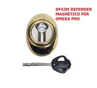 DEFENDER MAGNETICO PER SERRATURE OMEGA PRO MOTTURA DF43M 3 CHIAVI