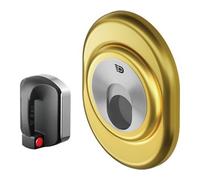 Defender Magnetico Porte Blindate Sagomato 38x50x13-20 mm Inox Ottone