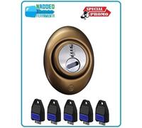 DEFENDER MedDef i.38 Ø46mm SECUREMME® 5Chiavi INTERASSE mm.38 altezza mm.20