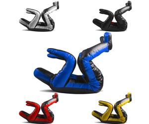 Defender MMA brasiliano Grappling Dummy Punch Bag Submission Dummy 170 cm non riempito (nero bianco)