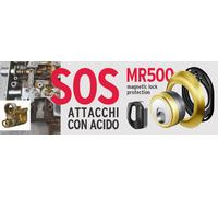 Defender MR500 Magnetico Disec Antiacido e Antitopolino 3 Chiavi Colore OTTONE
