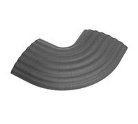 Defender OFFICE C GREY - Curva a 90° grigia per canalina passacavo 85160 a 4 canaline