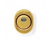 Defender per porte blindate in ottone lucido 325C Atra Cipierre