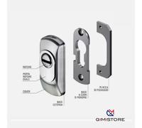 Defender sg15 disec foro sagom. mm 70x30 inox satinato h.mm 7/12 Disec