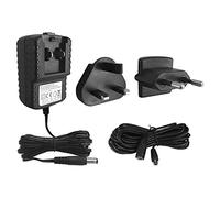 Defenders - Adattatore di rete universale da 9 V e cavo di prolunga per l'uso con i repellenti per gatti mega-sonici, STV612, nero, taglia unica