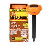 Defenders - Paletto repellente per talpe ad energia solare mega-sonico (alta visibilità, deterrente naturale per le talpe) - STV757